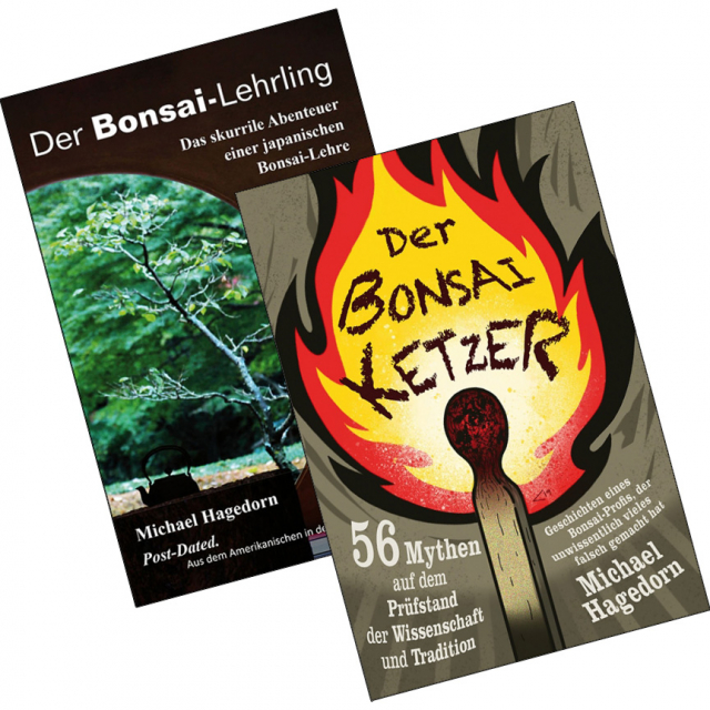 Logo:"Bonsai-Lehrling" & "Bonsai-Ketzer" im Doppelpack